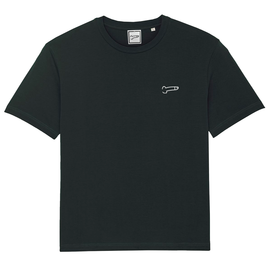 T-Shirt-8=D-negra-front